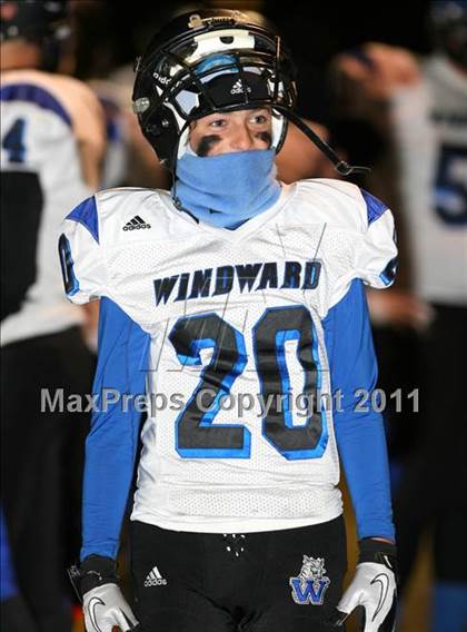 Thumbnail 2 in Windward vs. Excelsior (CIF SS 8-Man D1 Final) photogallery.