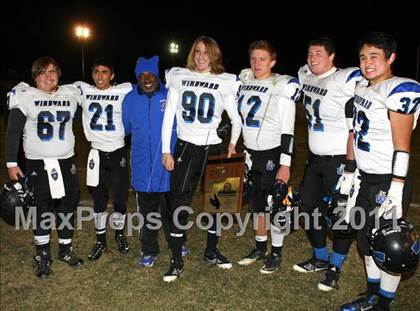 Thumbnail 2 in Windward vs. Excelsior (CIF SS 8-Man D1 Final) photogallery.