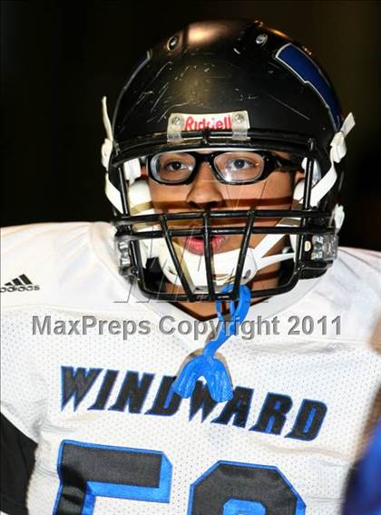 Thumbnail 2 in Windward vs. Excelsior (CIF SS 8-Man D1 Final) photogallery.