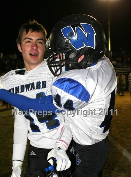 Thumbnail 2 in Windward vs. Excelsior (CIF SS 8-Man D1 Final) photogallery.