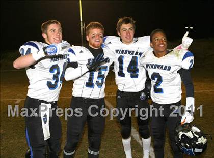 Thumbnail 1 in Windward vs. Excelsior (CIF SS 8-Man D1 Final) photogallery.