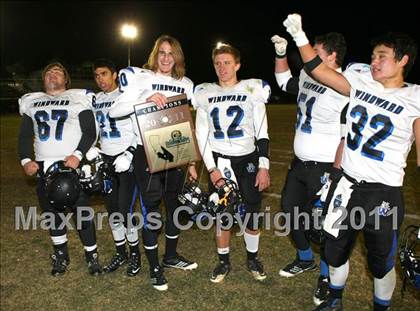 Thumbnail 1 in Windward vs. Excelsior (CIF SS 8-Man D1 Final) photogallery.