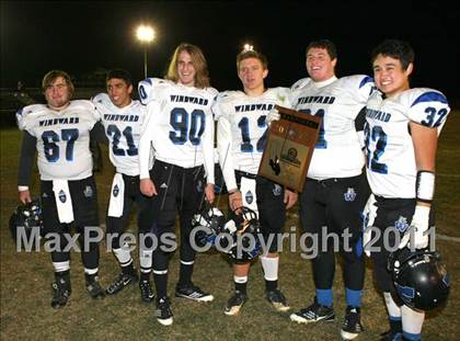 Thumbnail 2 in Windward vs. Excelsior (CIF SS 8-Man D1 Final) photogallery.