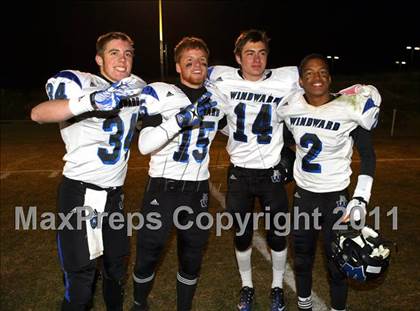 Thumbnail 2 in Windward vs. Excelsior (CIF SS 8-Man D1 Final) photogallery.