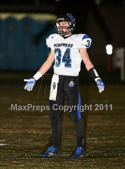 Thumbnail 2 in Windward vs. Excelsior (CIF SS 8-Man D1 Final) photogallery.