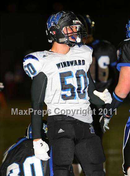 Thumbnail 2 in Windward vs. Excelsior (CIF SS 8-Man D1 Final) photogallery.
