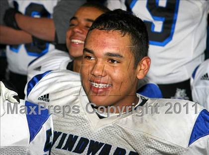Thumbnail 2 in Windward vs. Excelsior (CIF SS 8-Man D1 Final) photogallery.