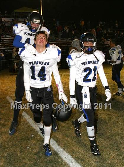 Thumbnail 1 in Windward vs. Excelsior (CIF SS 8-Man D1 Final) photogallery.