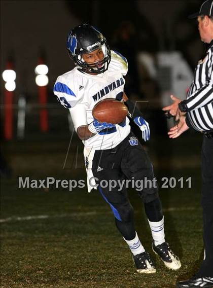 Thumbnail 1 in Windward vs. Excelsior (CIF SS 8-Man D1 Final) photogallery.