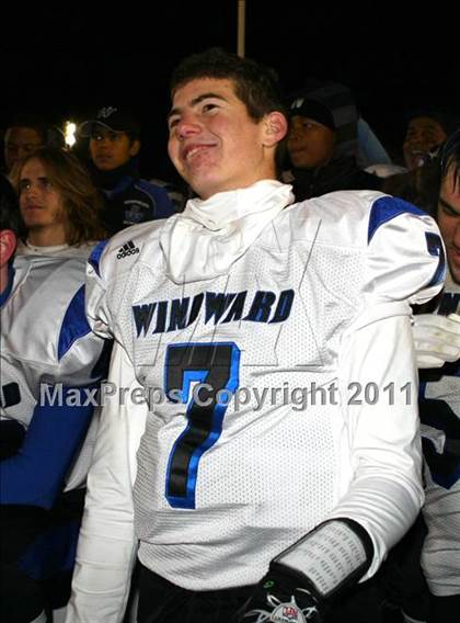 Thumbnail 2 in Windward vs. Excelsior (CIF SS 8-Man D1 Final) photogallery.