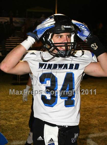 Thumbnail 2 in Windward vs. Excelsior (CIF SS 8-Man D1 Final) photogallery.