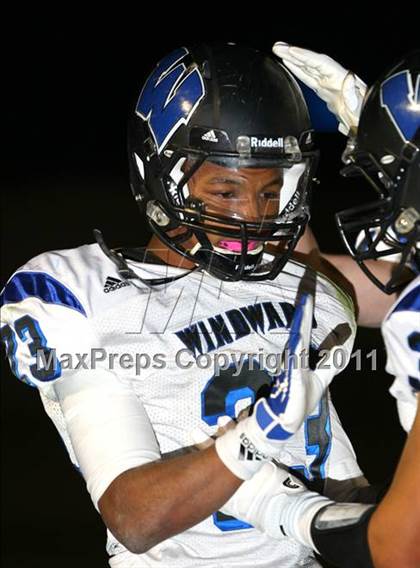 Thumbnail 2 in Windward vs. Excelsior (CIF SS 8-Man D1 Final) photogallery.