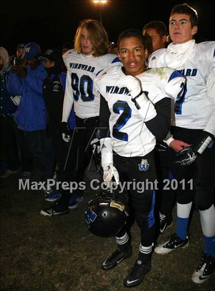 Thumbnail 2 in Windward vs. Excelsior (CIF SS 8-Man D1 Final) photogallery.