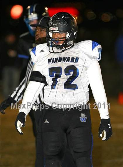 Thumbnail 2 in Windward vs. Excelsior (CIF SS 8-Man D1 Final) photogallery.