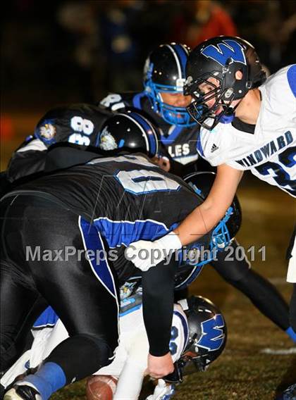 Thumbnail 1 in Windward vs. Excelsior (CIF SS 8-Man D1 Final) photogallery.