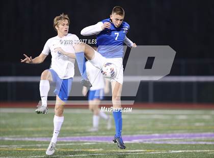 Thumbnail 3 in Gallia Academy vs. Bexley (OHSAA D2 Regional) photogallery.