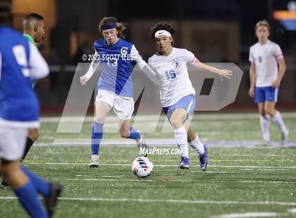 Thumbnail 2 in Gallia Academy vs. Bexley (OHSAA D2 Regional) photogallery.