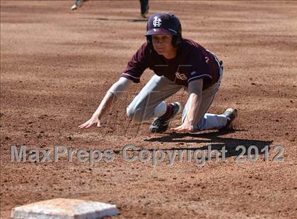 Thumbnail 1 in Morristown-Hamblen East @ Henderson County (Demarini/Diamond Academy Baseball Classic) photogallery.