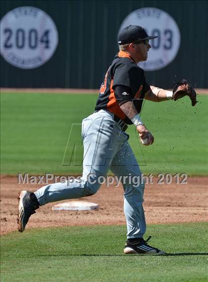 Thumbnail 3 in Morristown-Hamblen East @ Henderson County (Demarini/Diamond Academy Baseball Classic) photogallery.