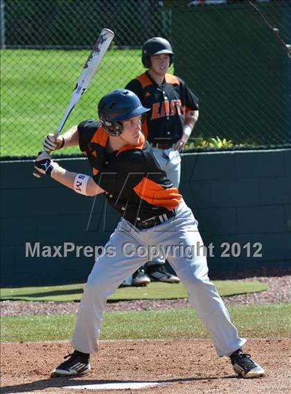 Thumbnail 3 in Morristown-Hamblen East @ Henderson County (Demarini/Diamond Academy Baseball Classic) photogallery.