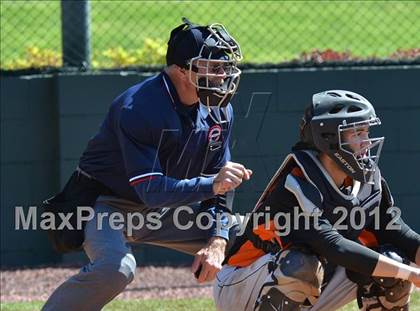 Thumbnail 2 in Morristown-Hamblen East @ Henderson County (Demarini/Diamond Academy Baseball Classic) photogallery.
