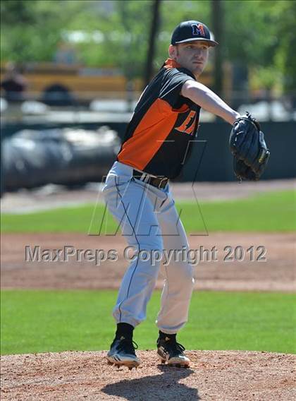 Thumbnail 3 in Morristown-Hamblen East @ Henderson County (Demarini/Diamond Academy Baseball Classic) photogallery.