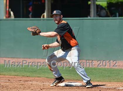 Thumbnail 1 in Morristown-Hamblen East @ Henderson County (Demarini/Diamond Academy Baseball Classic) photogallery.