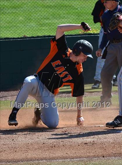Thumbnail 3 in Morristown-Hamblen East @ Henderson County (Demarini/Diamond Academy Baseball Classic) photogallery.