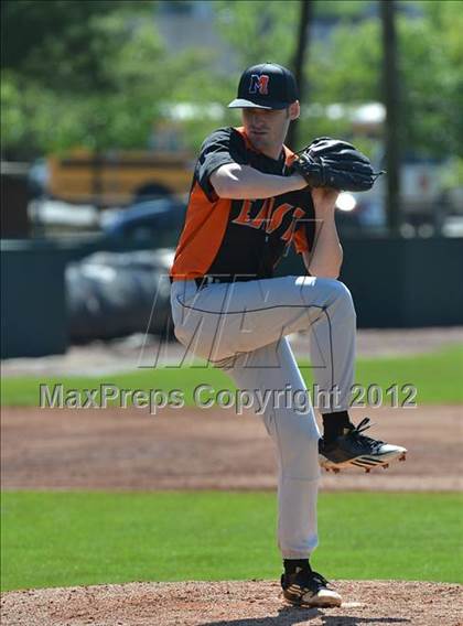Thumbnail 2 in Morristown-Hamblen East @ Henderson County (Demarini/Diamond Academy Baseball Classic) photogallery.