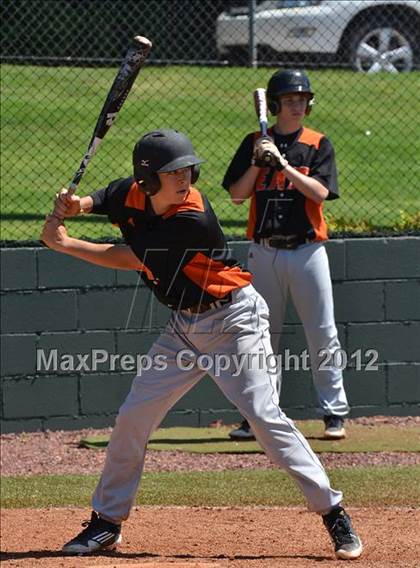 Thumbnail 1 in Morristown-Hamblen East @ Henderson County (Demarini/Diamond Academy Baseball Classic) photogallery.