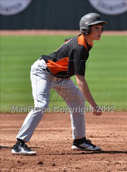 Thumbnail 3 in Morristown-Hamblen East @ Henderson County (Demarini/Diamond Academy Baseball Classic) photogallery.