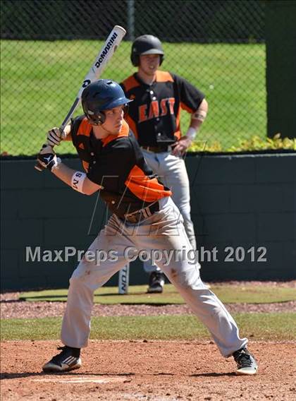 Thumbnail 3 in Morristown-Hamblen East @ Henderson County (Demarini/Diamond Academy Baseball Classic) photogallery.