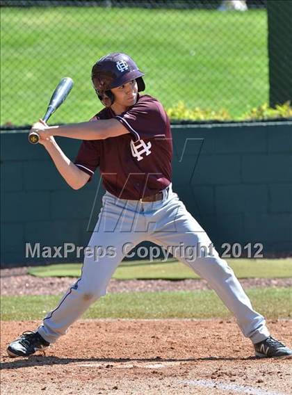 Thumbnail 3 in Morristown-Hamblen East @ Henderson County (Demarini/Diamond Academy Baseball Classic) photogallery.
