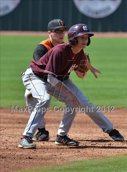 Thumbnail 3 in Morristown-Hamblen East @ Henderson County (Demarini/Diamond Academy Baseball Classic) photogallery.
