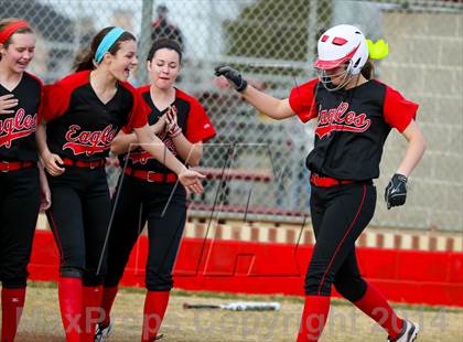 Thumbnail 2 in Argyle vs Callisburg (LCS/Argyle Softball Tournament) photogallery.