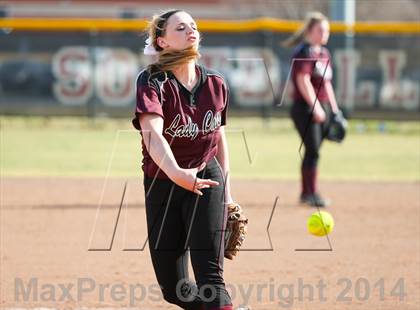 Thumbnail 3 in Argyle vs Callisburg (LCS/Argyle Softball Tournament) photogallery.