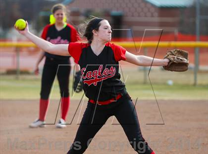 Thumbnail 3 in Argyle vs Callisburg (LCS/Argyle Softball Tournament) photogallery.