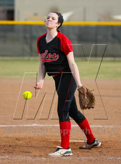 Thumbnail 1 in Argyle vs Callisburg (LCS/Argyle Softball Tournament) photogallery.
