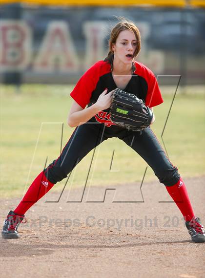 Thumbnail 1 in Argyle vs Callisburg (LCS/Argyle Softball Tournament) photogallery.
