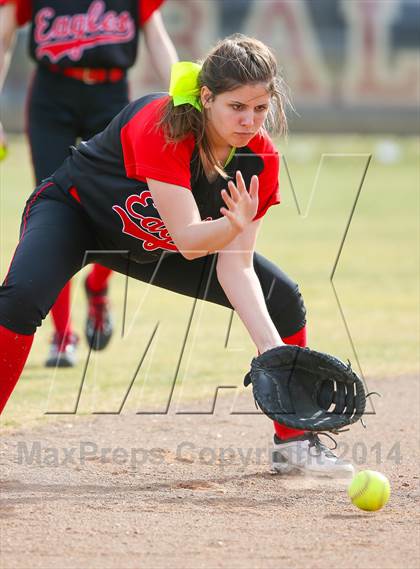 Thumbnail 1 in Argyle vs Callisburg (LCS/Argyle Softball Tournament) photogallery.