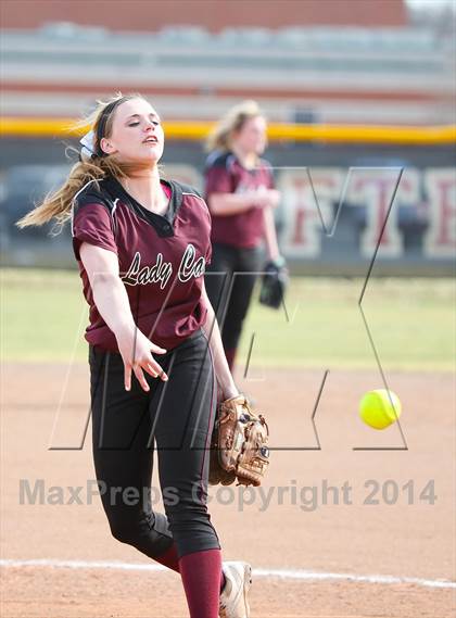 Thumbnail 2 in Argyle vs Callisburg (LCS/Argyle Softball Tournament) photogallery.