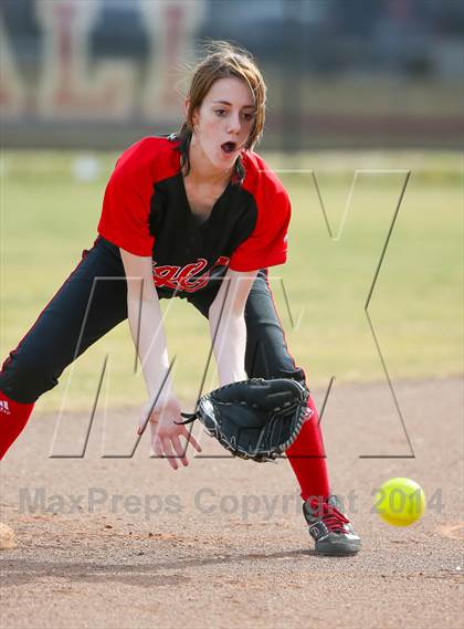 Thumbnail 2 in Argyle vs Callisburg (LCS/Argyle Softball Tournament) photogallery.