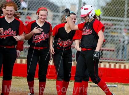 Thumbnail 3 in Argyle vs Callisburg (LCS/Argyle Softball Tournament) photogallery.
