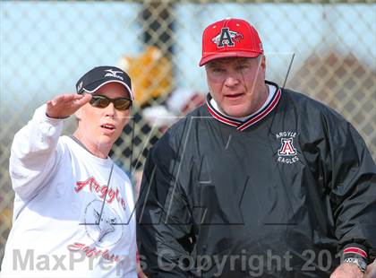 Thumbnail 1 in Argyle vs Callisburg (LCS/Argyle Softball Tournament) photogallery.