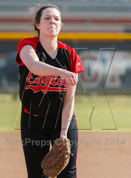 Thumbnail 3 in Argyle vs Callisburg (LCS/Argyle Softball Tournament) photogallery.