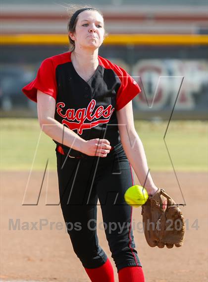 Thumbnail 2 in Argyle vs Callisburg (LCS/Argyle Softball Tournament) photogallery.