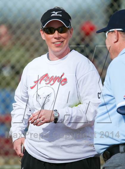 Thumbnail 2 in Argyle vs Callisburg (LCS/Argyle Softball Tournament) photogallery.