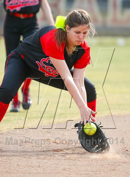 Thumbnail 2 in Argyle vs Callisburg (LCS/Argyle Softball Tournament) photogallery.