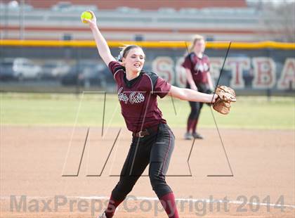 Thumbnail 3 in Argyle vs Callisburg (LCS/Argyle Softball Tournament) photogallery.
