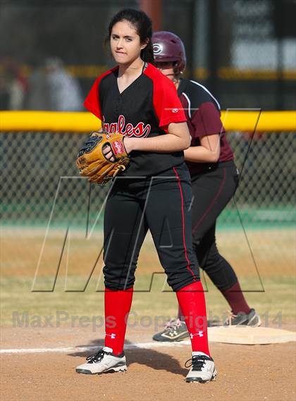Thumbnail 2 in Argyle vs Callisburg (LCS/Argyle Softball Tournament) photogallery.
